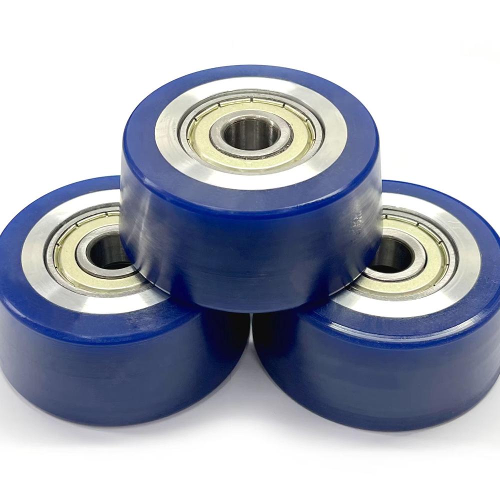 Rubber-coated roller urethane roller